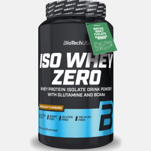 Iso Whey Zero Hazelnut – 908g – Biotech USA