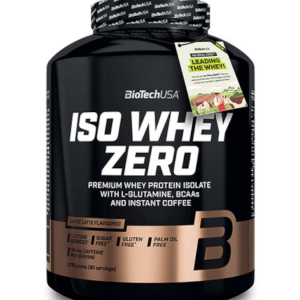 Iso Whey Zero Caffé Latte – 2270g – Biotech USA