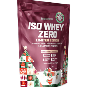 Iso Whey Zero Gingerbread Limited Edition – 500g – BioTech USA