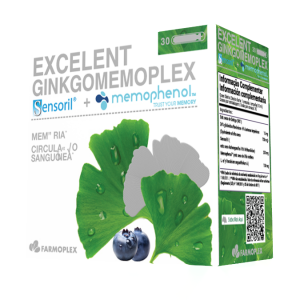 Excelent Ginkgomemoplex Vegan – 30 ampolas – Farmoplex