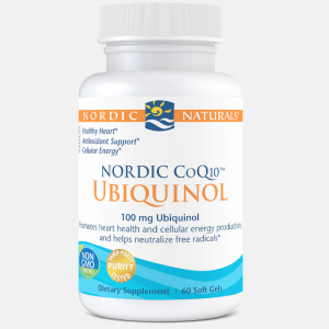 Nordic CoQ10 Ubiquinol – 60 softgels – Nordic Naturals