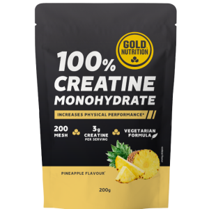 100% Creatine Monohydrate Pineapple – 200g – Gold Nutrition