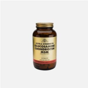 Glucosamina + Condroitina +MSM – 120 Comprimidos – Solgar