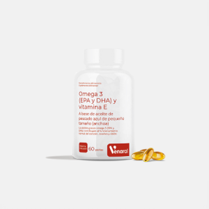 Omega 3 EPA DHA Vit E – 60 cápsulas – Herbora