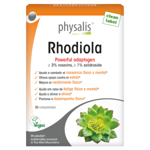 Rhodiola – 30 comprimidos – Physalis