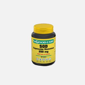 SOD Superoxide Dismutase 250 mg – 100 comprimidos – Good Care