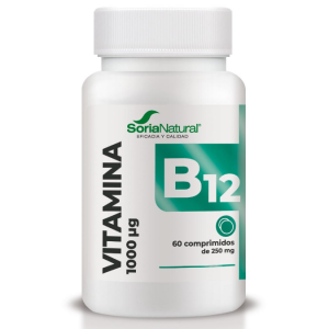 Vitamina B12 – 60 comprimidos – Soria Natural