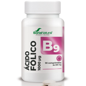 Ácido Fólico B9 – 90 comprimidos – Soria Natural