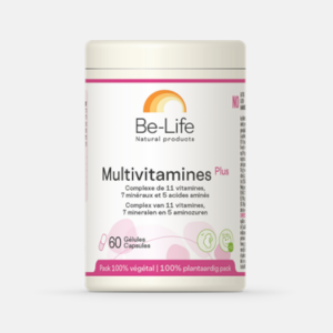 Multivitaminas Plus – 60 cápsulas – Be-Life