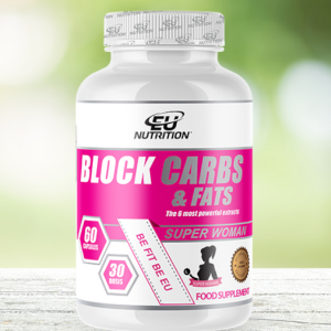 Block Carbs & Fats – 60 cápsulas – EU Nutrition