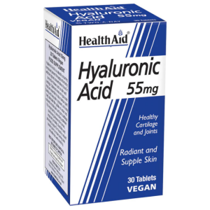 Ácido Hialurónico 55 mg – 30 Comprimidos – Health Aid