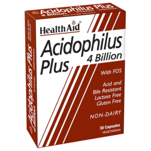 Acidophilus Plus 4 Billion – 60 Cápsulas – Health Aid