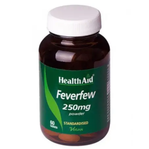 Matricária (Feverfew) 250 mg – 60 Comprimidos – Health Aid