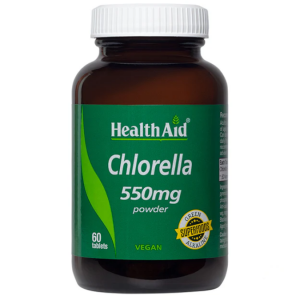 Chlorella 550 mg – 60 Comprimidos – Health Aid