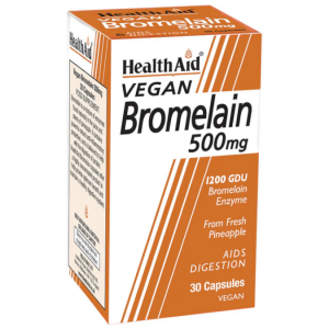 Bromelaína 500 mg – 30 Cápsulas – Helath Aid