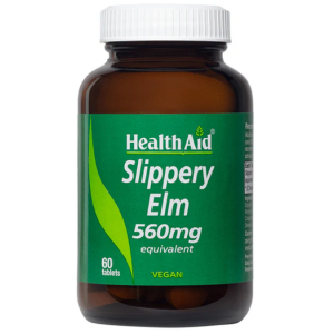 Slippery Elm (Olmo Americano) – 60 Comprimidos – Health Aid