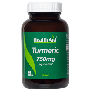 Curcuma (Turmeric) 750 mg – 60 Comprimidos – Health Aid