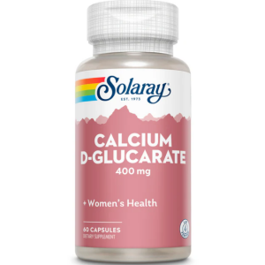 Calcium D-Glucarate 400mg – 60 cápsulas – Solaray