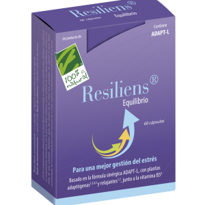 Resiliens Equilibrio – 60 cápsulas – Cien por Cien Natural