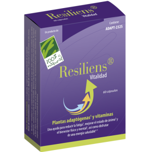 Resiliens Vitalidad – 60 cápsulas – Cien por Cien Natural