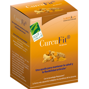 CurcuFit – 90 cápsulas – Cien por Cien Natural