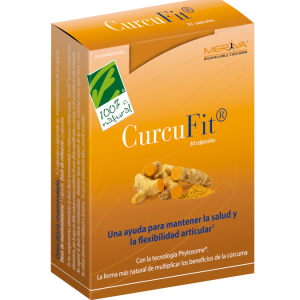 CurcuFit – 30 cápsulas – Cien por Cien Natural