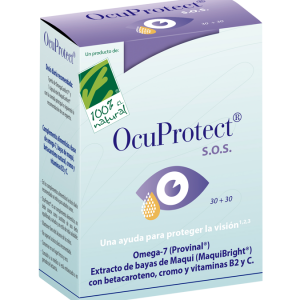 OcuProtect SOS – 30+30 cápsulas – Cien por Cien Natural