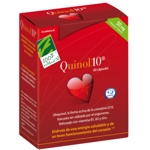 Quinol10 50mg – 60 cápsulas – Cien por Cien Natural