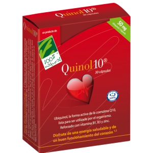 Quinol10 50mg – 30 cápsulas – Cien por Cien Natural