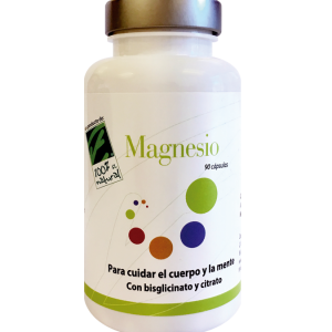 Magnésio – 90 cápsulas – Cien por Cien Natural