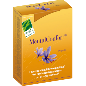 MentalConfort – 30 cápsulas – Cien por Cien Natural