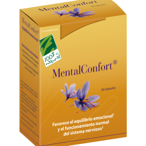 MentalConfort – 60 cápsulas – Cien por Cien Natural