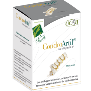 CondroArtil com colagénio UC-II – 90 cápsulas – Cien por Cien Natural