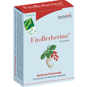 FitoBerberina – 30 cápsulas – Cien por Cien Natural