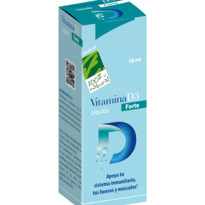 Vitamina D3 Líquida Forte – 30ml – Cien por Cien Natural