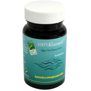 100% Klamath® Algas Azul-esverdeadas AFA – 90 comprimidos – Cien por Cien Natural