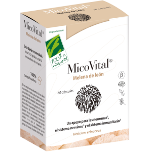 MicoVital Juba de Leão – 60 cápsulas – Cien por Cien Natural