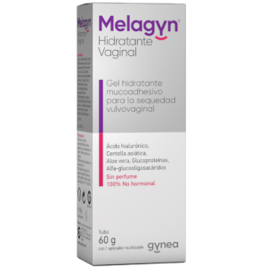 Melagyn Hidratante Vaginal Tubo – 60 g (21 aplicações) – Gynea