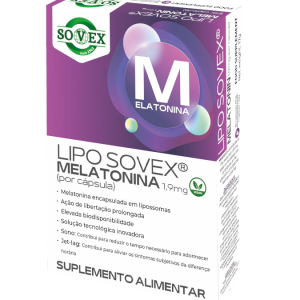 LIPO SOVEX Melatonina 1,9mg – 30 cápsulas