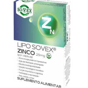 LIPO SOVEX Zinco 25mg – 30 cápsulas