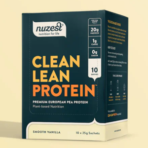 Clean Lean Protein Smooth Vanilla Sachet – 10 x 25g – Nuzest