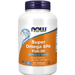 Super Omega EPA Fish Oil – 120 cápsulas – Now