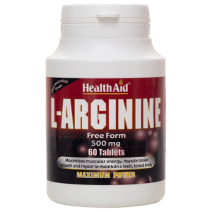 L-Arginina 500 mg – 60 Comprimidos – Health Aid