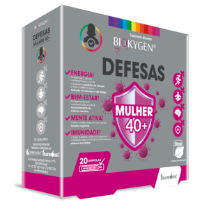 Biokygen Defesas Mulher 40+ – 20 ampolas – Fharmonat