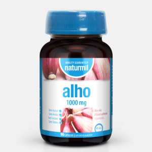 Alho 1000mg – 90 cápsulas – Naturmil