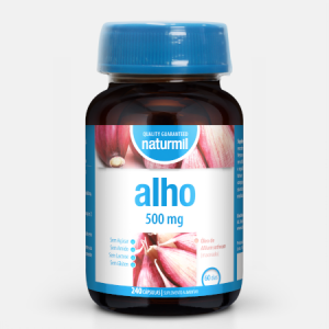 Alho 500 mg – 240 cápsulas – Naturmil