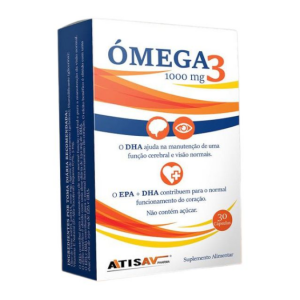 Ómega 3 – 30 cápsulas – Atisav Pharma